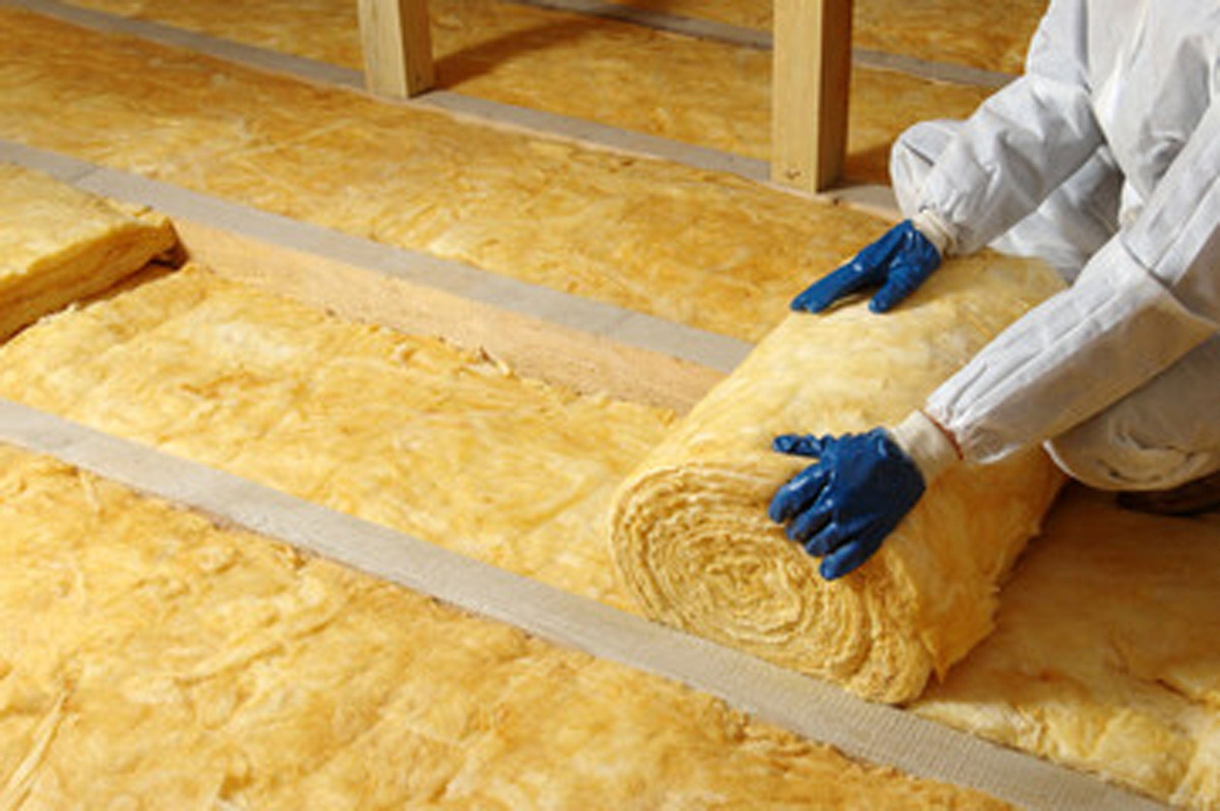 Loft insulation fitting